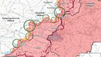 Карта бойових дій на 14 квітня 2025