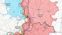 Карта бойових дій на 14 квітня 2025