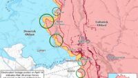 Карта бойових дій на 14 квітня 2025