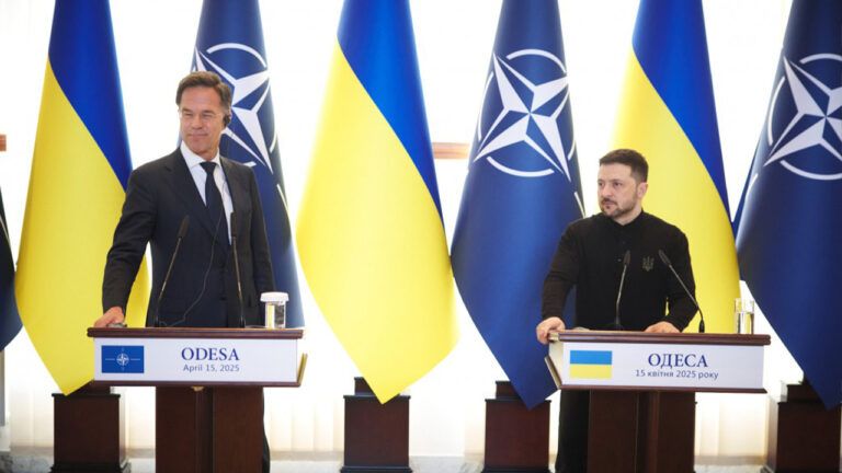 Володимир Зеленський і Марк Рютте