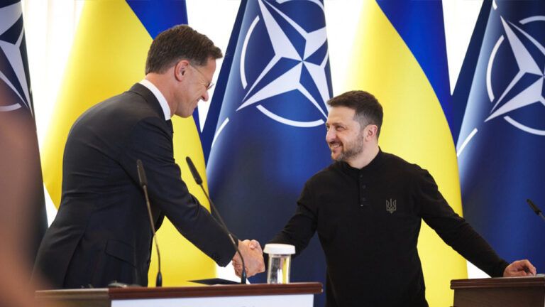 Володимир Зеленський і Марк Рютте
