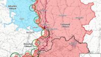 Карта бойових дій на 16 квітня 2025