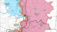 Карта бойових дій на 18 квітня 2025