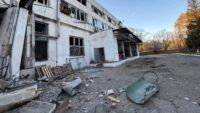 Удар по цеху з виробництва пасок у Сумах 18 квітня 2025