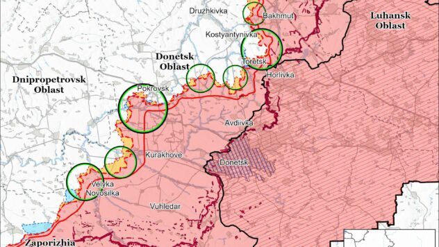Карта бойових дій на 26 квітня 2025 Карта бойових дій на 26 квітня 2025