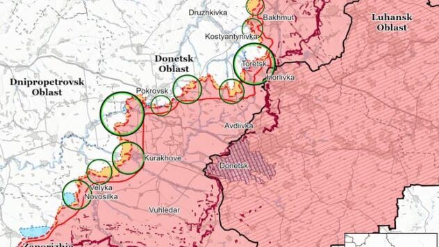 Карта бойових дій на 26 квітня 2025 Карта бойових дій на 26 квітня 2025