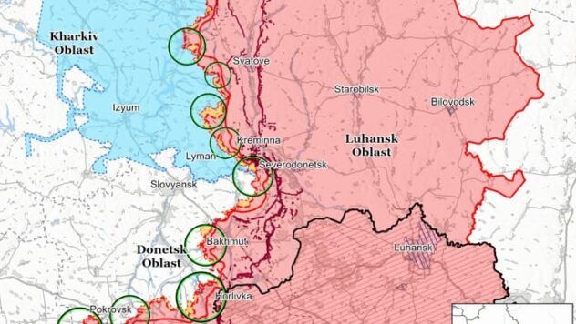 Карта бойових дій на 26 квітня 2025 Карта бойових дій на 26 квітня 2025