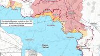 Карта бойових дій на 27 квітня 2025