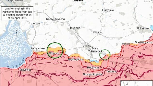 Карта бойових дій на 27 квітня 2025