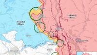 Карта бойових дій на 28 квітня 2025