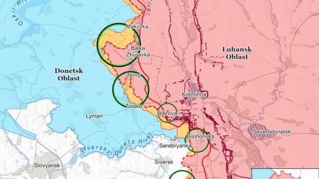 Карта бойових дій на 28 квітня 2025