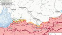 Карта бойових дій в Україні на 2 травня 2025