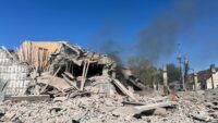 Авіаудар по будівлі ДСНС у Куп'янську