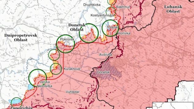 Карта бойових дій на 2 травня 2025