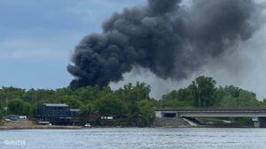 пожежа у Гідропарку