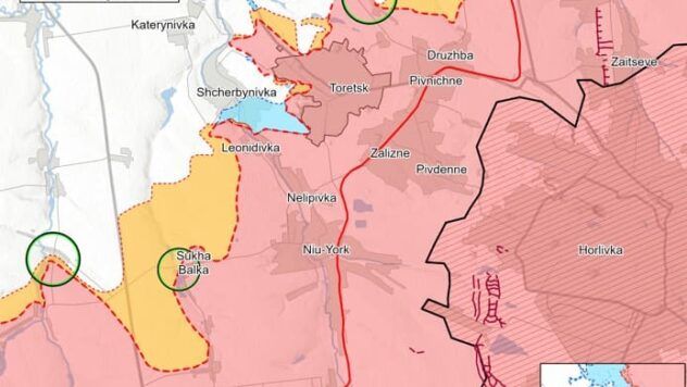 Карта бойових дій на 5 травня 2025