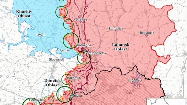 Карта бойових дій на 7 травня 2025