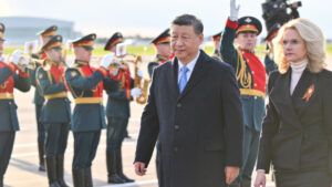 кто встречал Си Цзиньпина в Москве