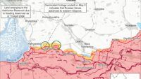 карта боїв на 10 травня