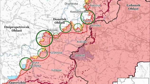 Карта бойових дій на 12 травня 2025