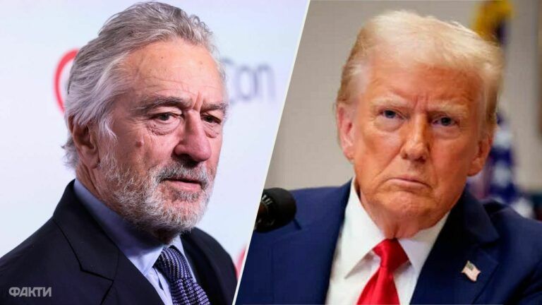 Роберт Де Ніро проти Дональда Трампа