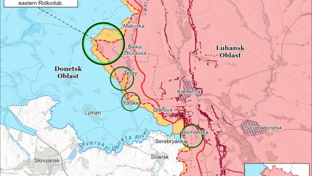 Карта бойових дій на 14 травня 2025