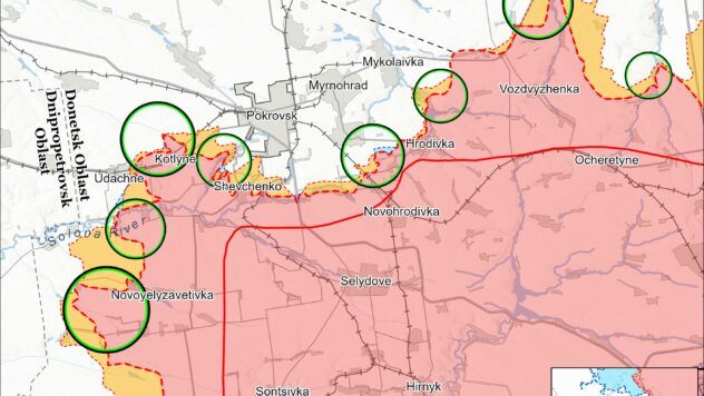 Карта бойових дій на 14 травня 2025