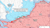 Карта бойових дій на 14 травня 2025