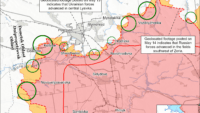 Карта бойових дій на 14 травня 2025