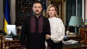 Володимир Зеленський та Олена Зеленська