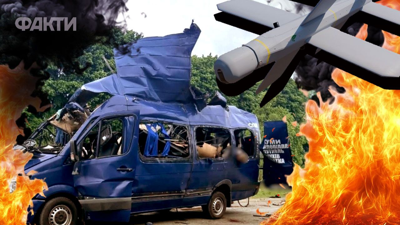 Ланцет влучив в автобус на Сумщині