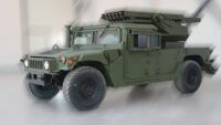 РСЗВ на базі автомобіля HMMWV