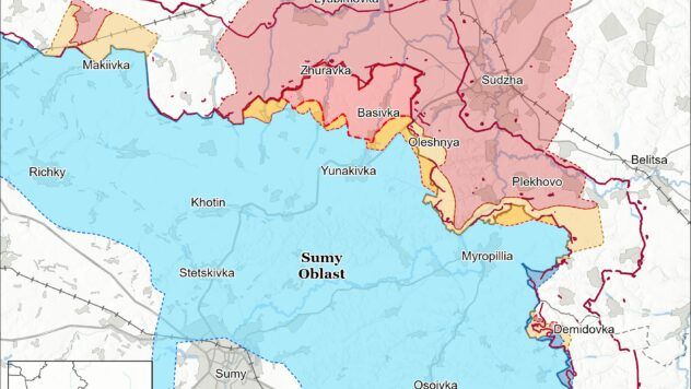Карта бойових дій на 19 травня 2025