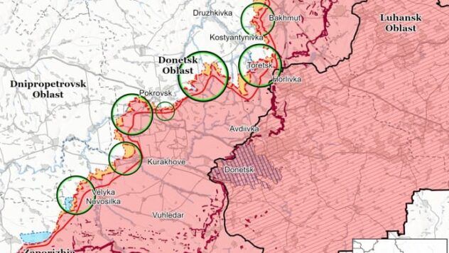 Карта бойових дій на 19 травня 2025
