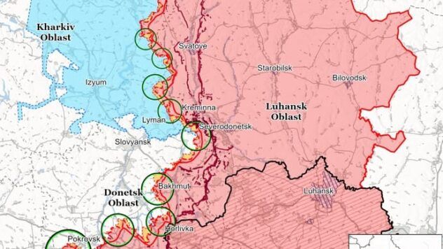 Карта бойових дій на 19 травня 2025