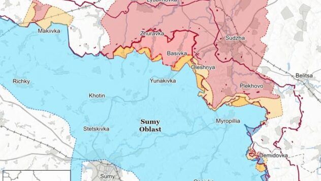 Карта бойових дій на 19 травня 2025