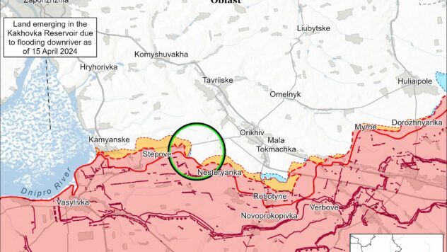 Карта бойових дій на 22 травня 2025