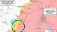 Карта бойових дій на 22 травня 2025