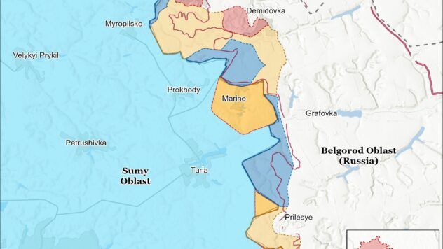 Карта бойових дій на 24 травня 2025