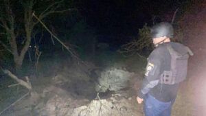 Нічна атака на Київську область