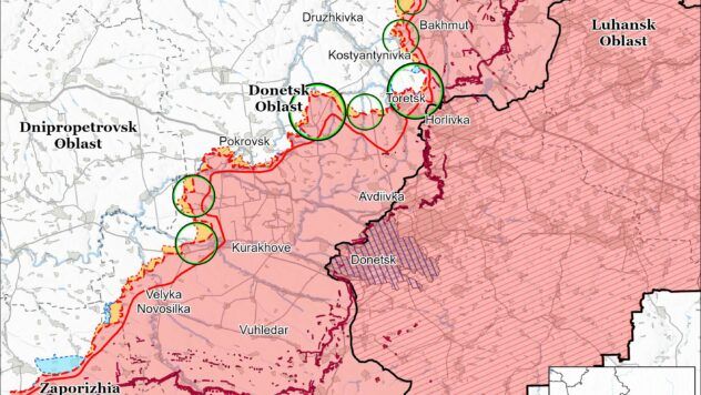 Карта бойових дій на 27 травня 2025