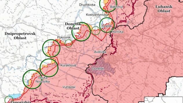 Карта бойових дій на 27 травня 2025