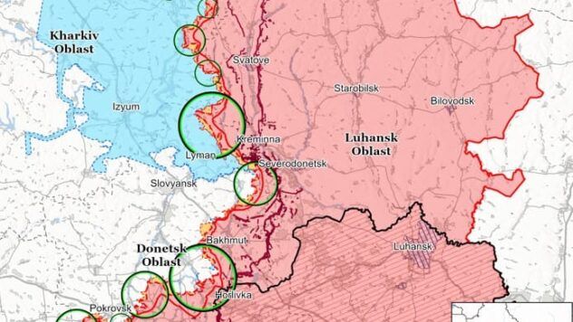 Карта бойових дій на 30 травня 2025