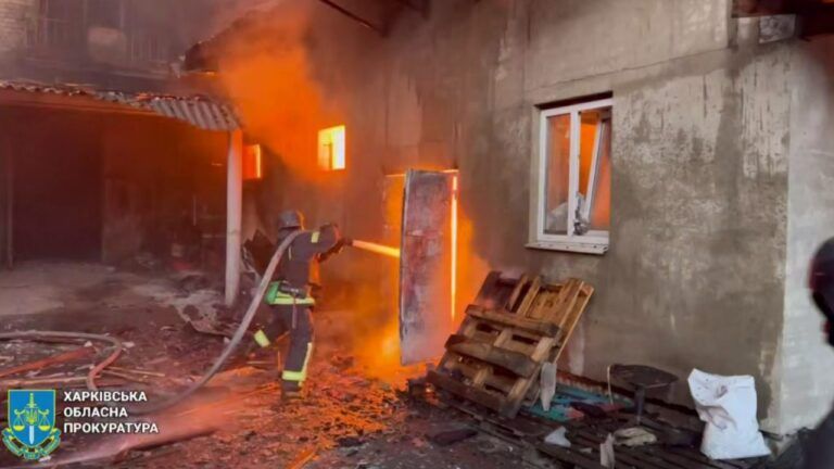 Наслідки обстрілу Харкова
