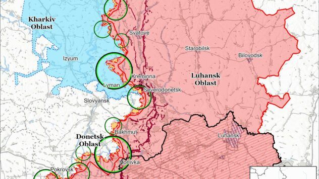 Карта бойових дій на 14 червня 2025