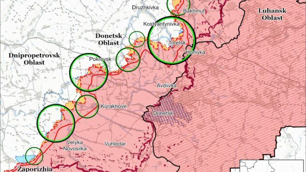 Карта бойових дій на 14 червня 2025