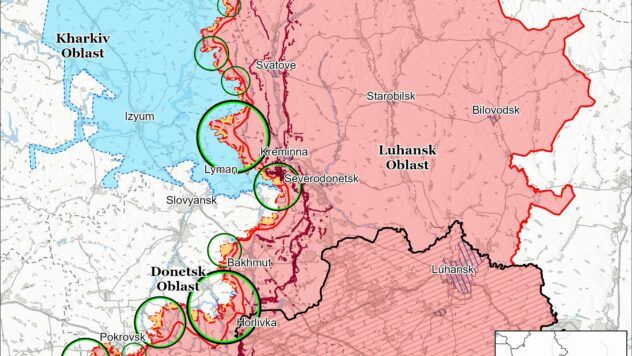 Карта бойових дій на 17 червня 2025