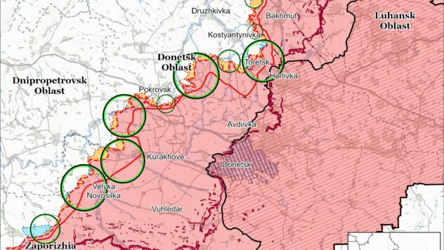 Карта бойових дій на 17 червня 2025