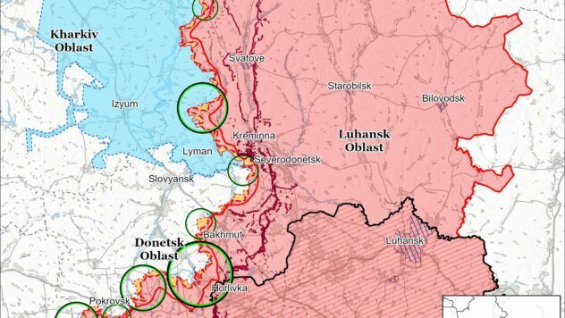 Карта бойових дій на 19 червня 2025 Карта бойових дій на 19 червня 2025