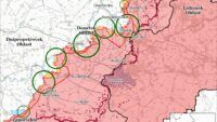 Карта бойових дій на 19 червня 2025 Карта бойових дій на 19 червня 2025